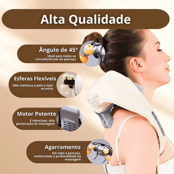 Massageador de Pescoço - Tech Ajuda