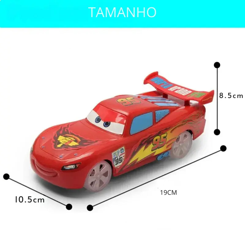 Carrinho Controle Remoto Vermelho - Mcqueen