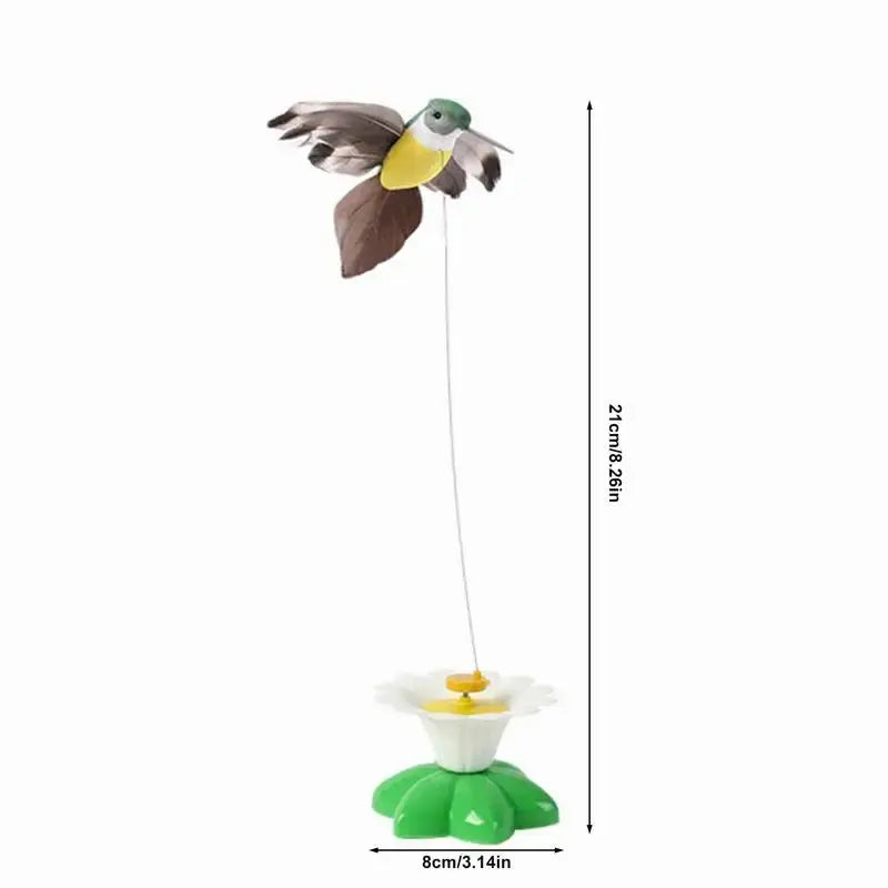 tamanho do Brinquedo Para Gatos Pássaro Borboleta Eletrônico CatToy Bird