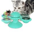 Brinquedo para Gatos de Moinho de Vento CatPlay Toy cor azul