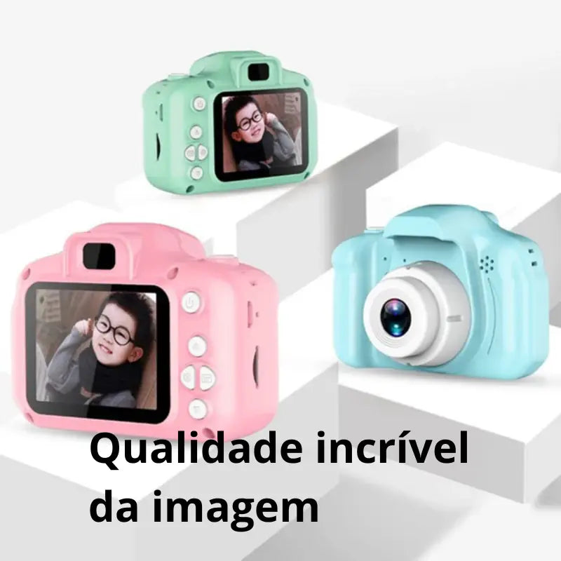 camera digital para criança com ótima qualidade de imagem