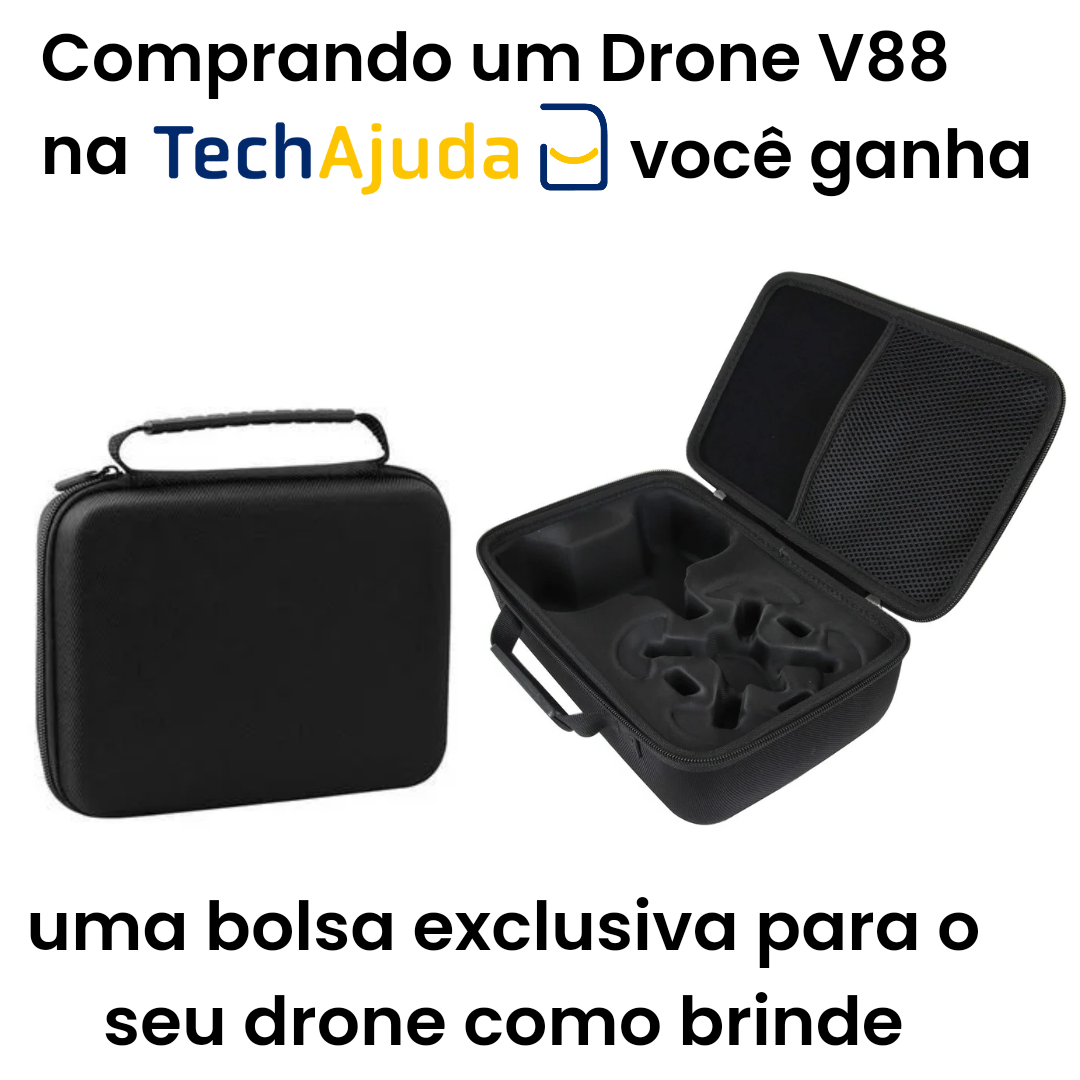Drone Profissional Xiaomi com Câmera HD 4K - Drone Xiaomi V88 + Brinde Exclusivo