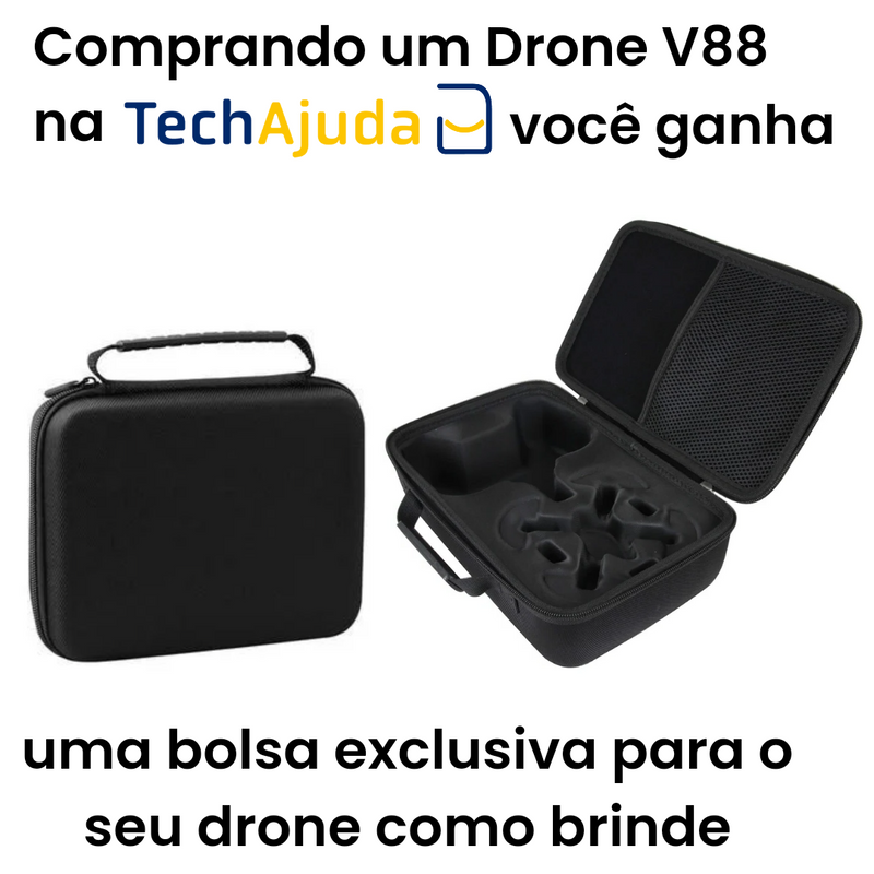 Drone Profissional Xiaomi com Câmera HD 4K - Drone Xiaomi V88 + Brinde Exclusivo