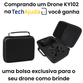 Drone Profissional Xiaomi com Câmera HD 8K - Drone Xiaomi KY102 + Brinde Exclusivo