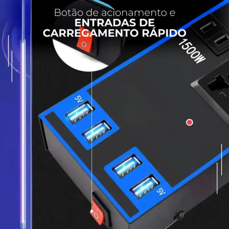 Inversor de Potência Automotivo Multiuso - EnergyPlus