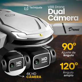 Drone Profissional Xiaomi com Câmera HD 4K - Drone Xiaomi V88 + Brinde Exclusivo