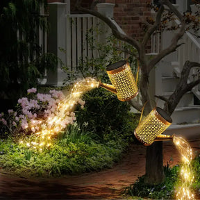 Luminária Solar de Jardim Noturno Luz Quente - Ilumina Garden