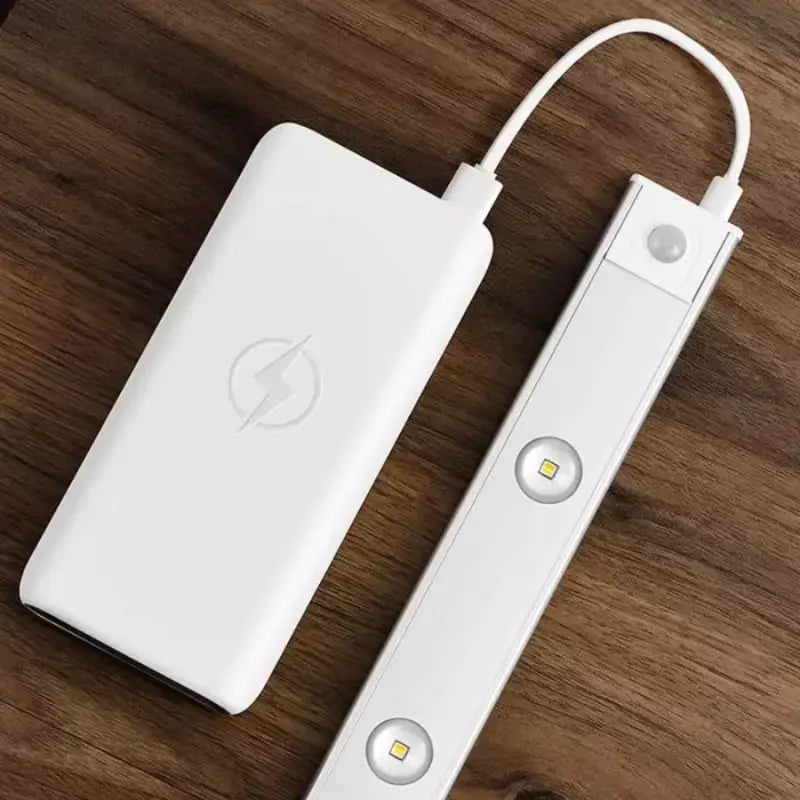 Lâmpada LED Magnética com Sensor de Movimento com carregamento USB, lâmpada recarregável