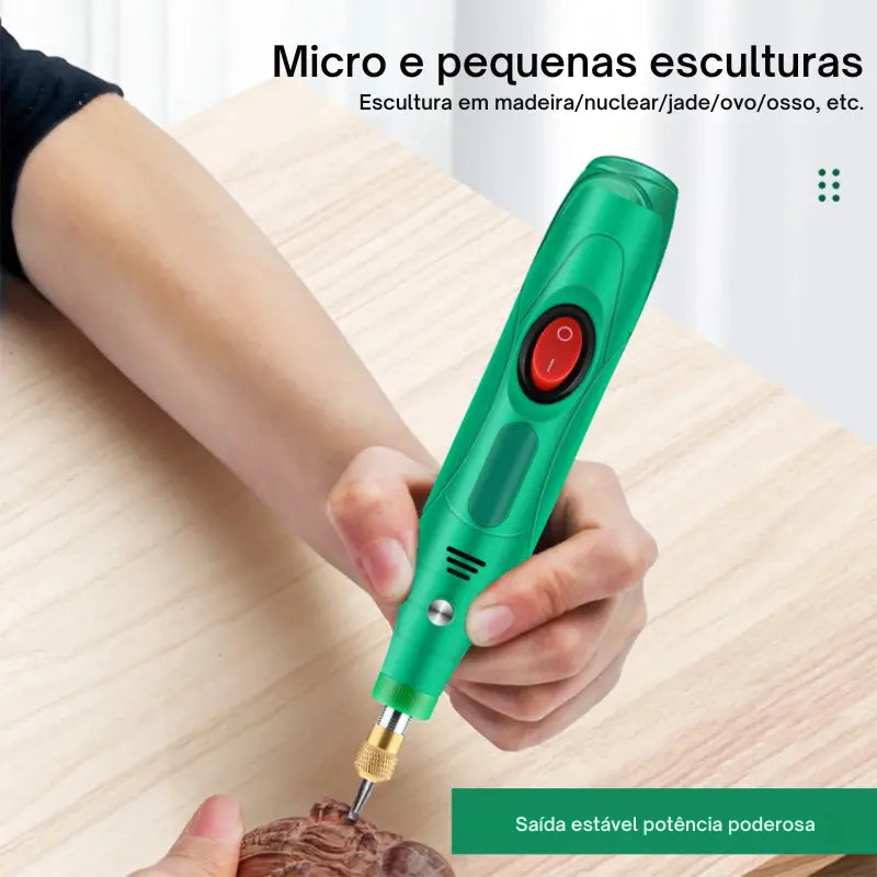 Micro Retifica Elétrica Portátil - Retifica Plus