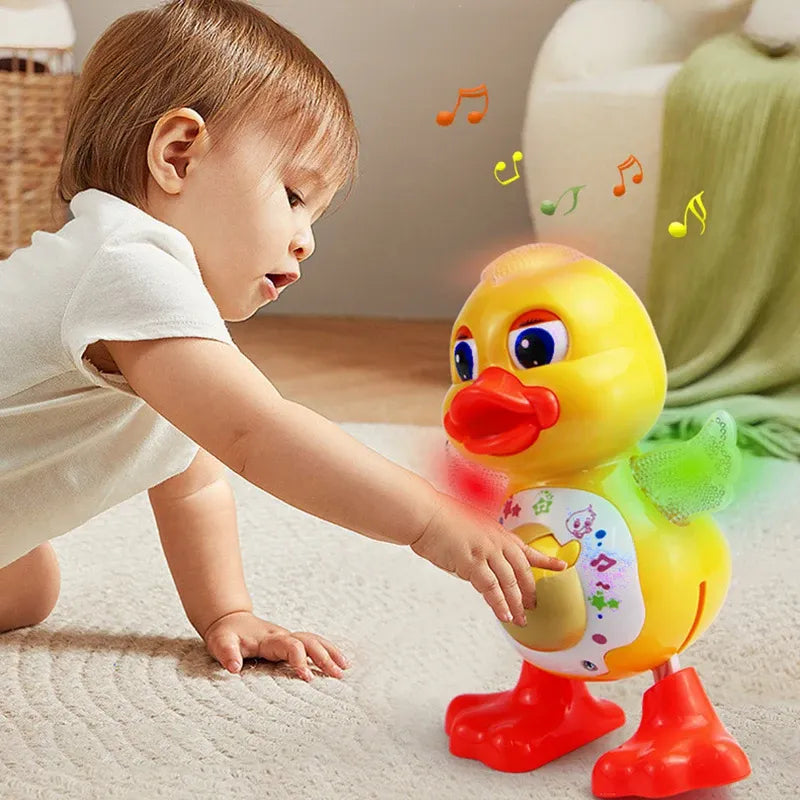 Patinho Dançarino Infantil - Pato de Brinquedo Interativo