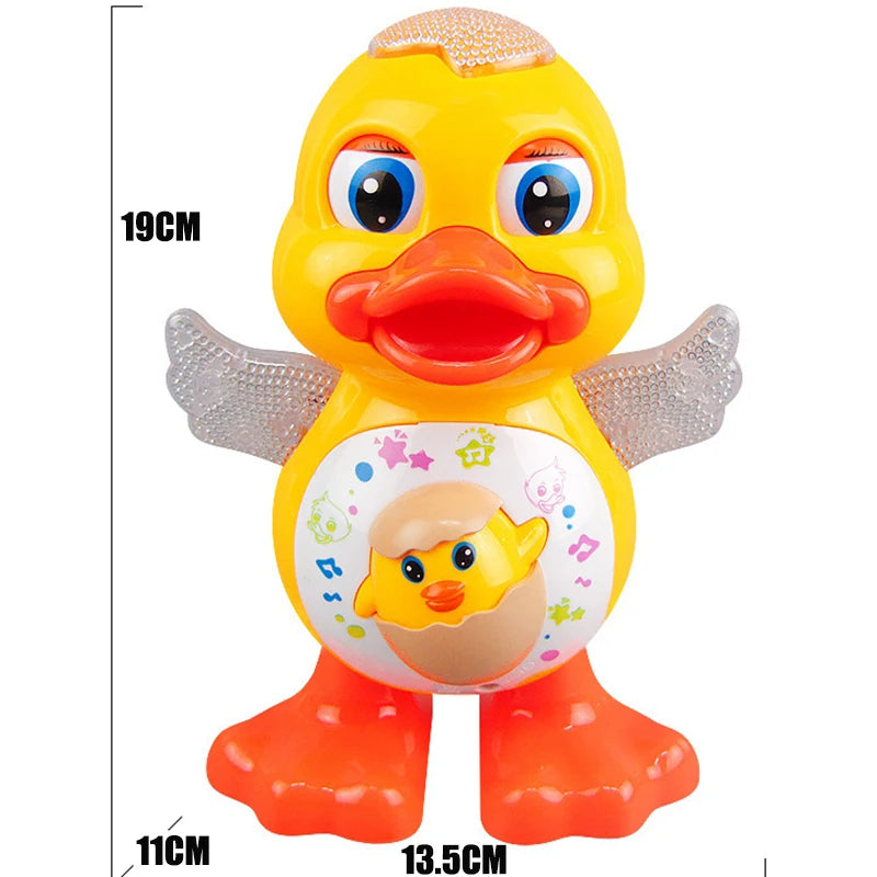 Patinho Dançarino Infantil - Pato de Brinquedo Interativo