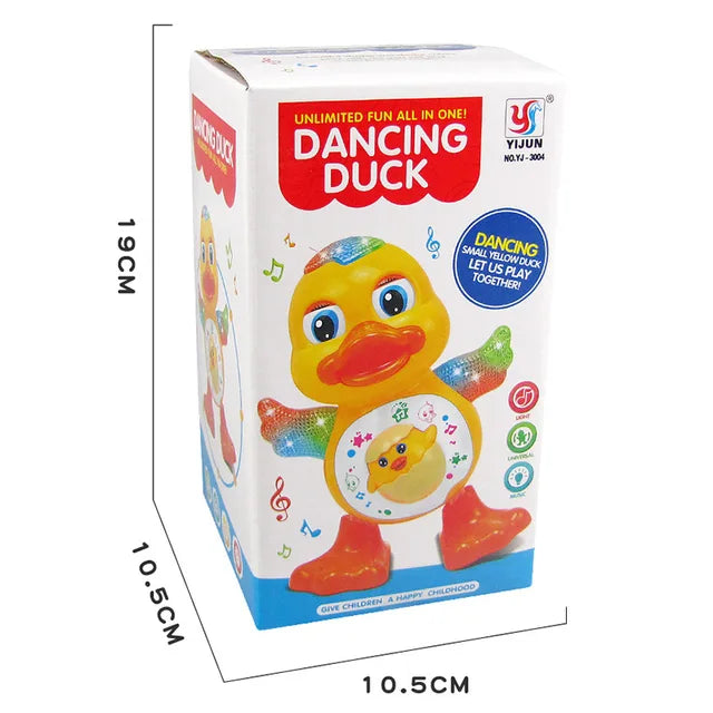 Patinho Dançarino Infantil - Pato de Brinquedo Interativo