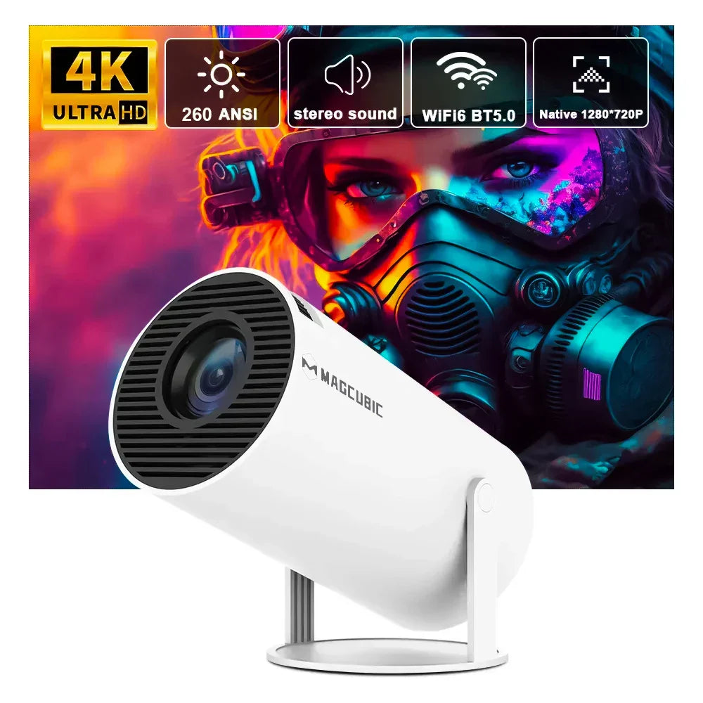 Projetor Portátil Cinemax 4K 150 POLEGADAS - (Promoção de inverno)