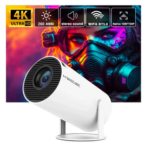 Projetor Portátil Cinemax 4K 150 POLEGADAS - (Promoção de inverno)