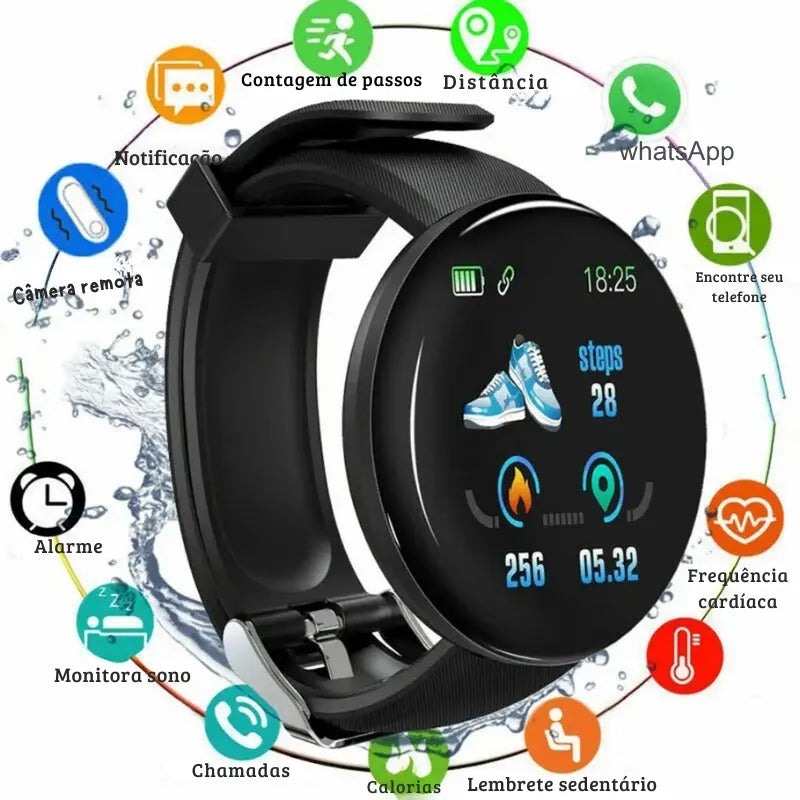 Smartwatch à Prova D'água - MediaWatch