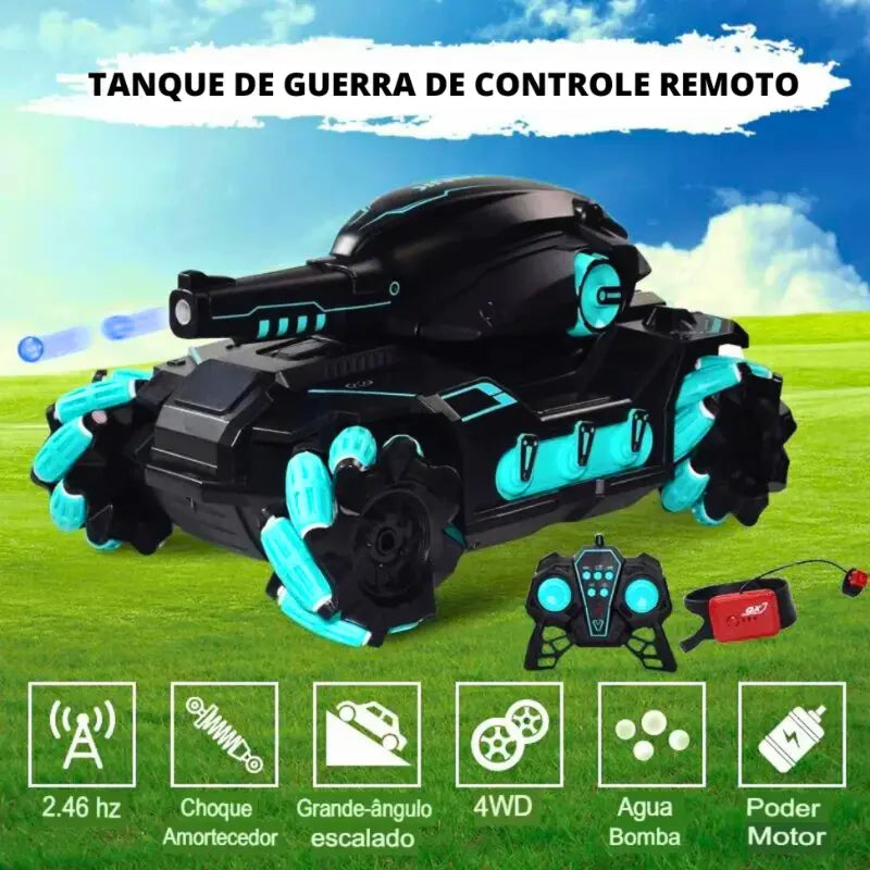 Tanque Controle Remoto e Sensor de Gestos