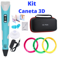 Kit Caneta Impressora 3D Infantil - Caneta 3D Pro