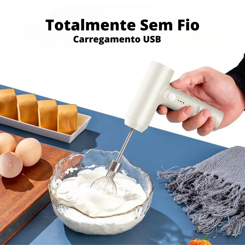 Batedeira Elétrica de Mão Portátil - Portable Mixer