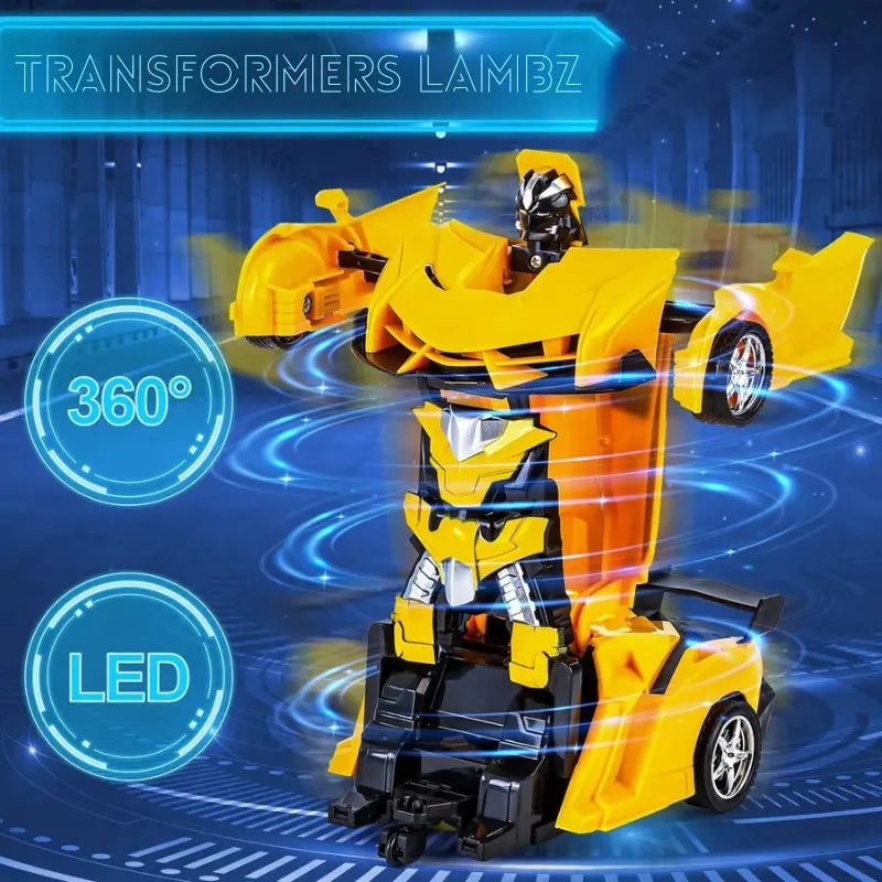 Carrinho de Controle Remoto - Transformers Lambz