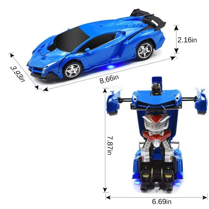 Carrinho de Controle Remoto - Transformers Lambz