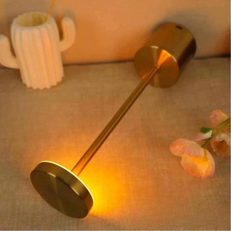 Luminária de Mesa Sem Fio | Bateria Recarregável e Iluminação Ajustável