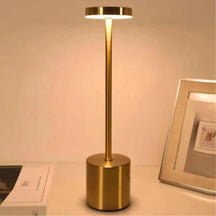 Luminária de Mesa Sem Fio | Bateria Recarregável e Iluminação Ajustável