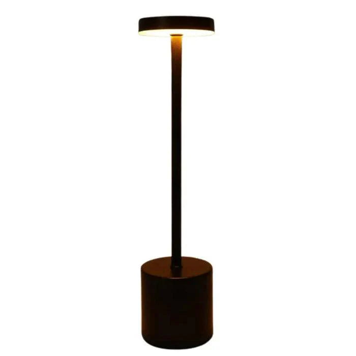 Luminária de Mesa Sem Fio | Bateria Recarregável e Iluminação Ajustável