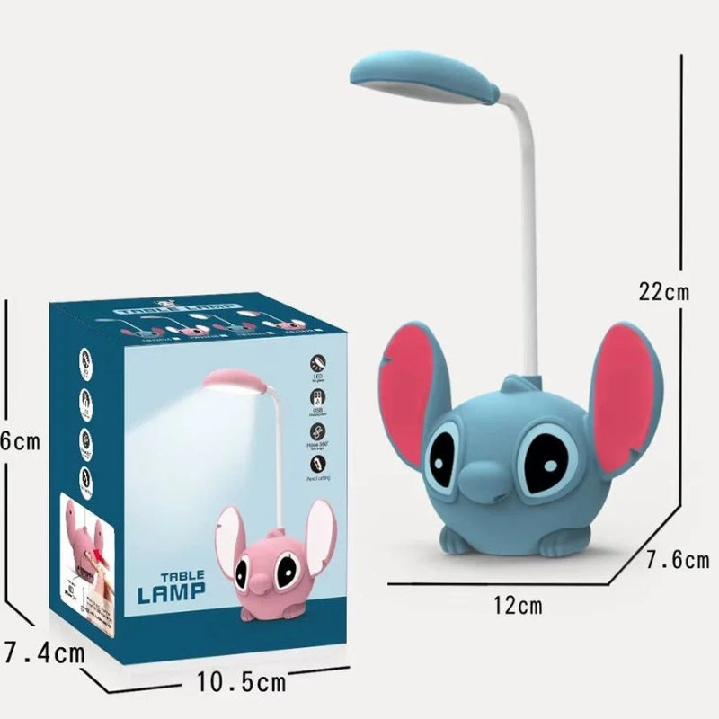 Luminária LED Para Estudo com Apontador - Lilo & Stitch