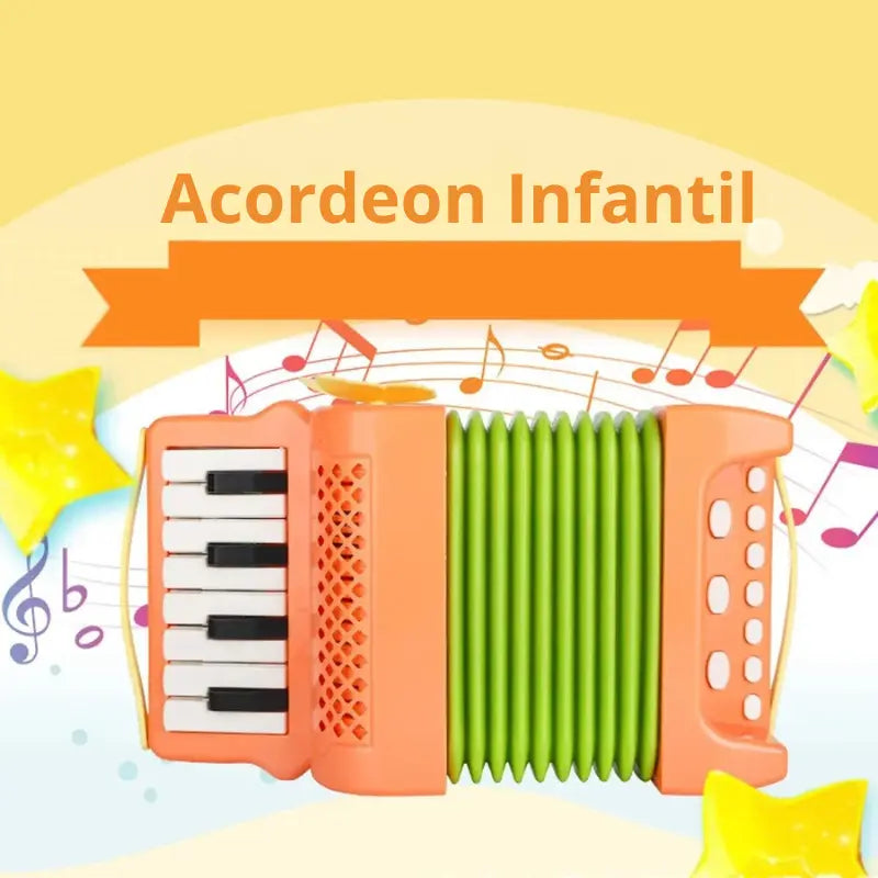 Mini Acordeon Sanfona Infantil