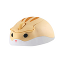 mouse sem fio silencioso amarelo