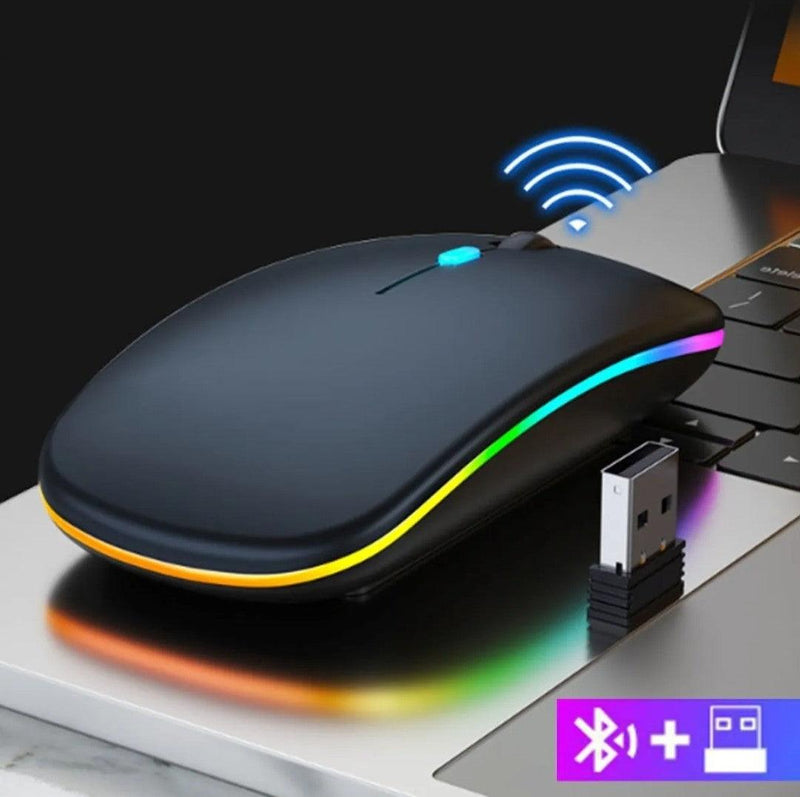 Mouse LED Bluetooth sem fio - Tech Ajuda